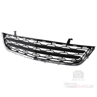 Front Lower Bumper Grille Fit for Compatible with Chevrolet Traverse 2013-2017 Chrome with Black