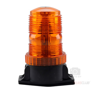 30 LED Strobe Light, 30W Warning Lamp Emergency Flashing Beacon Lamp Fit for Compatible with 10-110V Forklift Truck Tractor Golf Carts UTV Car Bus, Amber/Yellow Light