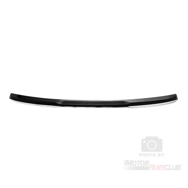 Rear Spoiler Fit for Compatible with Hyundai Elantra Sedan 2017 2018 Painted Glossy Black H Style Trunk Lid Spoiler Wing