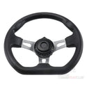 270mm Go Kart Steering Wheel Strong Iron Steering Wheel Fit for Compatible with Riding Go Kart Cart Racing Bike Replacement Wheel