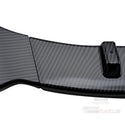3pcs Front Bumper Lip Splitter fit for compatible with VW Golf MK6 GTI GTD 2010-2013,Carbon Fiber Style