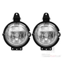 2PCS Front Bumper Fog Light Driving Lamp Fit for Compatible with Mini Cooper R56 2007-2015 and Mini Clubman 2006-2013 Fog lamps Clear Lens A Pair