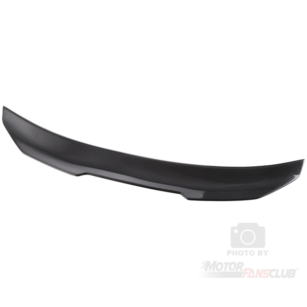 Rear Spoiler Trunk Wing Fit for Compatible with Audi A4 B8 2009-2012 Trunk Lid Spoiler (Real Carbon Fiber)