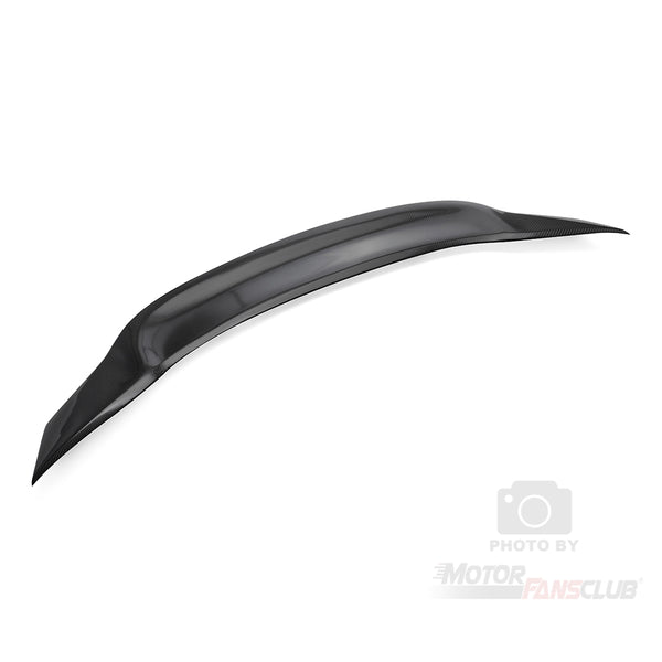 Rear Spoiler Wing Fit for Compatible with Mercedes Benz C Class W205 C300 C63 C43 C450 2015-2020 Trunk Lip Spoiler (Real Carbon Fiber)
