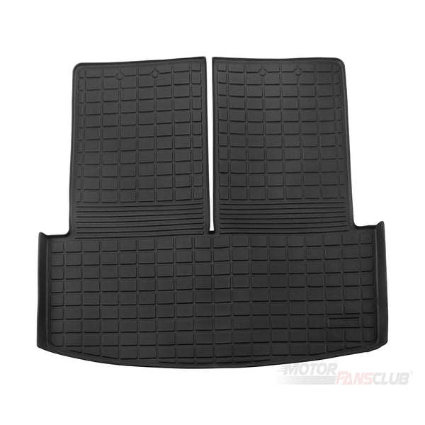 Cargo Liner Fit for Compatible with Ford Explorer 2020 2021 Behind 2nd Row Seats and 3rd Row Seats Rear Trunk Mat Liner