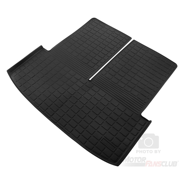 Cargo Liner Fit for Compatible with Ford Explorer 2020 2021 Behind 2nd Row Seats and 3rd Row Seats Rear Trunk Mat Liner