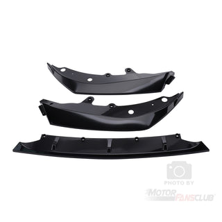 Front Bumper Lip Fit for Compatible with BMW 4 Series G22 430i Coupe M Performance Style 2020 2021, 3pcs Front Lip Protection Spoiler Splitter