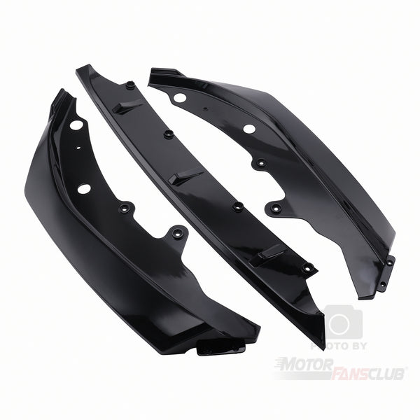 Front Bumper Lip Fit for Compatible with BMW 4 Series G22 430i Coupe M Performance Style 2020 2021, 3pcs Front Lip Protection Spoiler Splitter