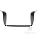 Front Grill Frame Cover Trim Fit For Compatible With Nissan Sentra 2020-2021, 3PCS Grille Trim Glossy Black