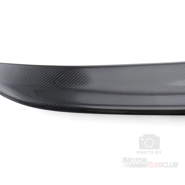 Rear Spoiler Trunk Wing Fit for Compatible with Audi A4 B8.5 2013-2016 C Style Trunk Lid Spoiler Real Carbon Fiber (Doesn't Fit for S4 Model)