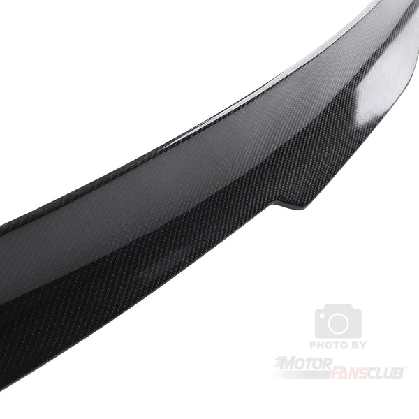 Rear Spoiler Fit for Compatible with Infiniti G37 Sedan 2009-2013 Trunk Wing (Real Carbon Fiber)