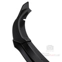 4pcs Front Bumper Lip Splitter fit for compatible with Dodge Charger SRT 2015-2020 V3 Style Trim Protection Splitter Spoiler, Gloss Black