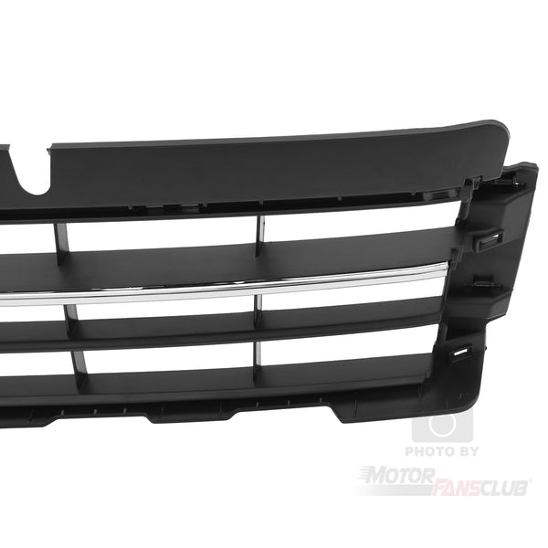 Front Bumper Lower Grill with Fog Lamp Cover Bezel Fit for Compatible with Volkswagen VW Beetle 2012-2016 (No Logo)