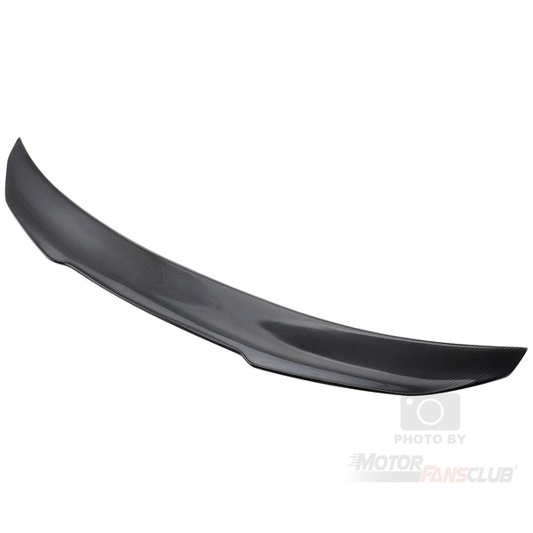 Rear Spoiler Trunk Wing Fit for Compatible with Mercedes Benz W204 C250 C300 2008-2014 Trunk Lid Spoiler (Real Carbon Fiber)