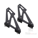 Rear Spoiler Mount Brackets fit for compatible with Universal Car Rear Wing Tail Trunk Spoiler Aluminum Alloy Mount Support Stand, Black