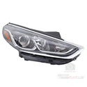 Headlight Assembly Fit for Compatible with Hyundai Sonata 2018-2019 Halogen Headlamp Right Passenger Side(Only Fit for US Version vehicle)