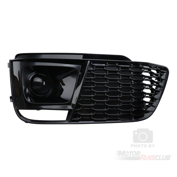 Front Honeycomb Fog Lamp Grilles Cover Fit For Compatible With Audi Q5 SQ5 RSQ5 2018 2019