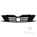 Front Grill fit for compatible with Volkswagen VW Jetta MK6 2015-2017 Insert Bumper Upper Center Grille