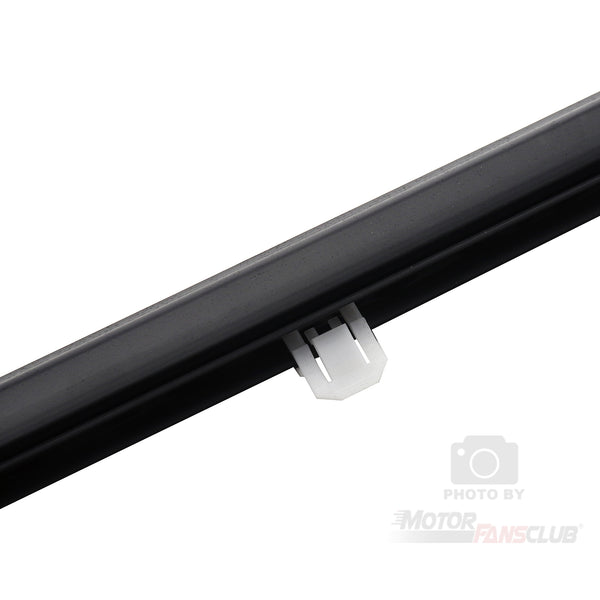4PCS Weatherstrip Window Moulding Seal fit for Compatible with Honda Civic 2012-2015, Door Outside Trim Seal Belt, Black