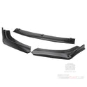 3pcs Front Bumper Lip fit for compatible with Nissan Altima 2013-2018 Splitter Trim Protection Spoiler, Carbon Fiber