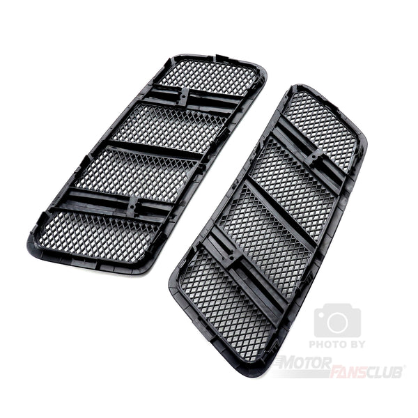 Front Hood Air Vents Cover Fit for Compatible with Mercedes Benz W166 GL ML-Class 2012-2015, Hood Vent Grille Replace for 1668800105 1668800205