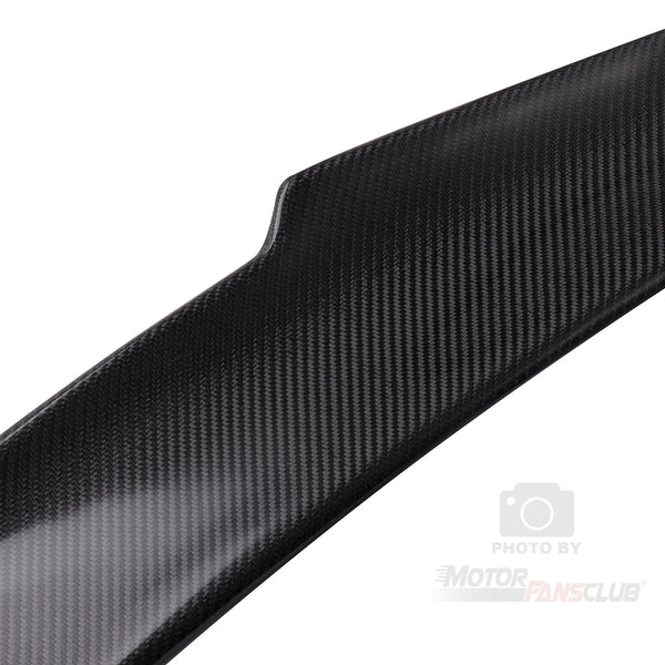 Rear Spoiler Trunk Wing Fit for Compatible with BMW 4 Series F36 Coupe 2014-2018 Trunk Lid Spoiler(Real Carbon Fiber)