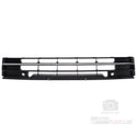 Front Bumper Grille With Sensor Hole Fit For Compatible With Volkswagen VW Passat 2016-2019 Center Lower Grill, Black and Chrome Trim